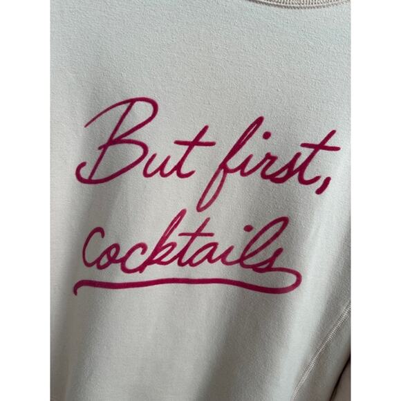 WildFox - But First Cocktails Sweatshirt Size: Small - Picture 3 of 6